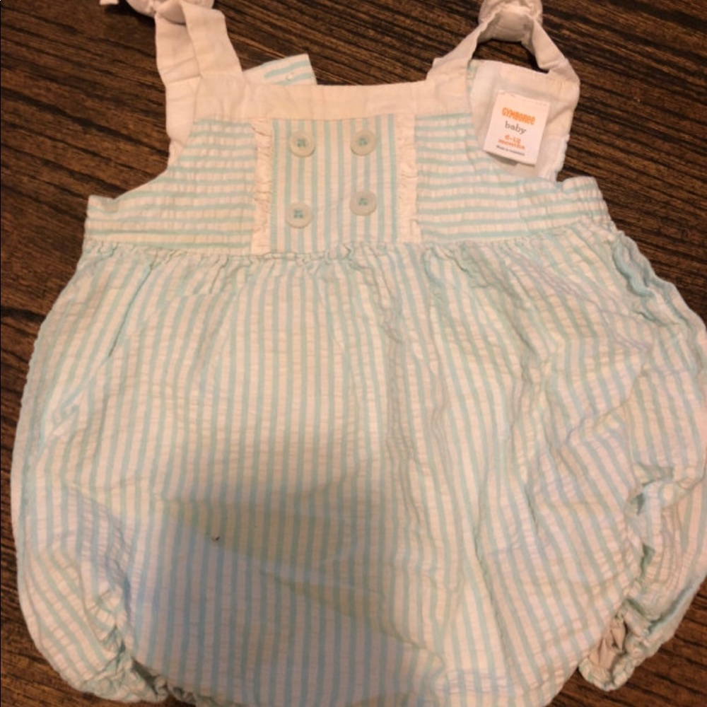 Gymboree seersucker Romper